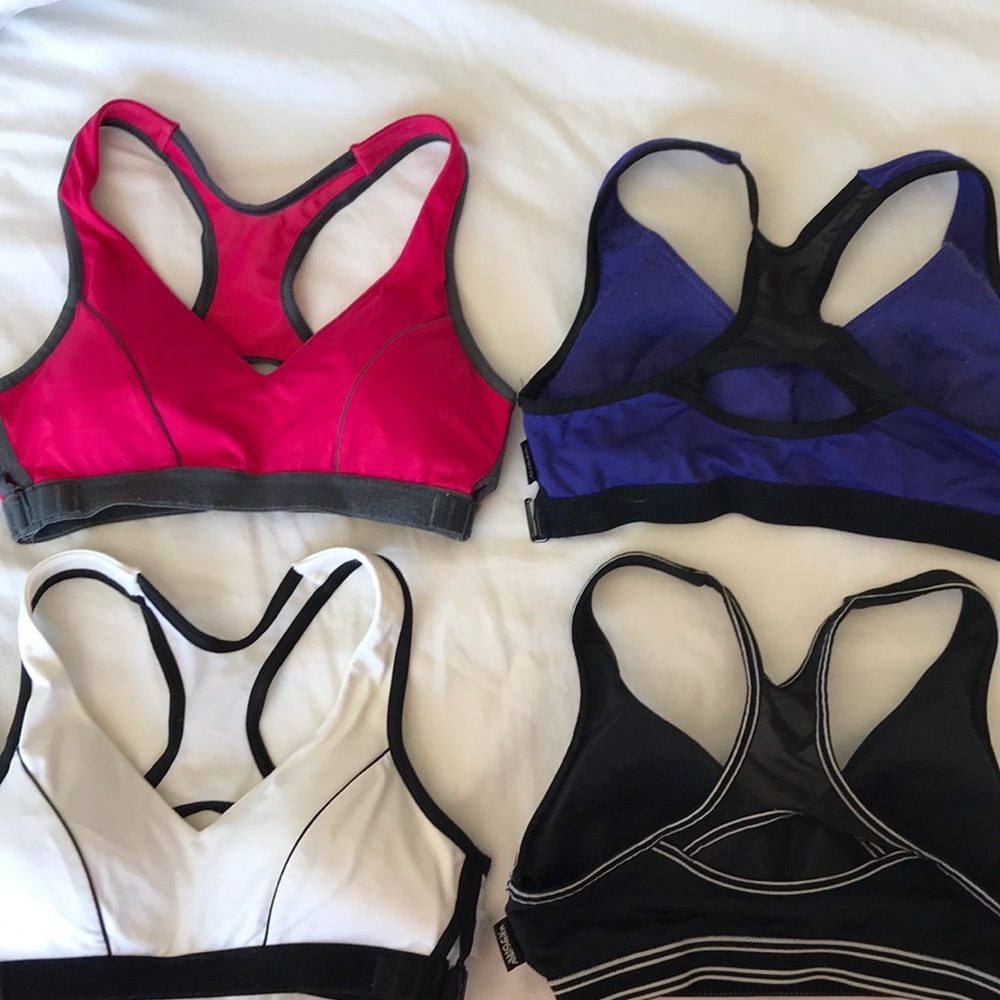 Lot of 4 Victoria Secret Sports Bras